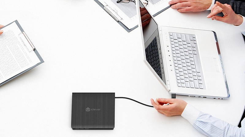 iClever External USB 3.0 DVD Drive, $22 with code DVDBLACK
